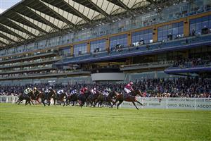 ASCOT, ENGLAND - JUNE 15: Cieren Fallon riding Oxted (R) win The King's Stand Stakes on day one of the Royal Ascot meeting at Ascot Racecourse on June 15, 2021 in Ascot, England. A total of twelve thousand racegoers made up of owners and the public are permitted to attend the meeting due to it being an Events Research Programme (ERP) set up by the Government due to the Coronavirus pandemic. (Photo by Alan Crowhurst/Getty Images)