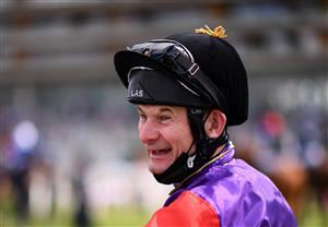 ASCOT, ENGLAND - JUNE 16: Jockey Robert Havlin looks on on Day Two of the Royal Ascot Meeting at Ascot Racecourse on June 16, 2021 in Ascot, England. A total of twelve thousand racegoers made up of Owners and the Public are permitted to attend the meeting due to it being an Events Research Programme (ERP) set up by the government due to the Coronavirus Pandemic. (Photo by Harry Trump/Getty Images)