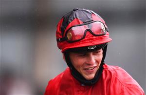 ASCOT, ENGLAND - JUNE 18: Jockey Clifford Lee looks on on Day Four of the Royal Ascot Meeting at Ascot Racecourse on June 18, 2021 in Ascot, England. A total of twelve thousand racegoers made up of Owners and the Public are permitted to attend the meeting due to it being an Events Research Programme (ERP) set up by the government due to the Coronavirus Pandemic. (Photo by Harry Trump/Getty Images)