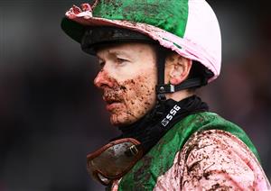ASCOT, ENGLAND - JUNE 18: Jockey Jamie Spencer looks on on Day Four of the Royal Ascot Meeting at Ascot Racecourse on June 18, 2021 in Ascot, England. A total of twelve thousand racegoers made up of Owners and the Public are permitted to attend the meeting due to it being an Events Research Programme (ERP) set up by the government due to the Coronavirus Pandemic. (Photo by Harry Trump/Getty Images)