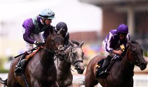 ASCOT, ENGLAND - JUNE 18: Oisin Murphy celebrates on board Alcohol Free after winning the Coronation Stakes on Day Four of the Royal Ascot Meeting at Ascot Racecourse on June 18, 2021 in Ascot, England. A total of twelve thousand racegoers made up of Owners and the Public are permitted to attend the meeting due to it being an Events Research Programme (ERP) set up by the government due to the Coronavirus Pandemic. (Photo by Harry Trump/Getty Images)