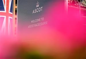 ASCOT, ENGLAND - JUNE 19: General view of an Ascot sign on Day Five of the Royal Ascot Meeting at Ascot Racecourse on June 19, 2021 in Ascot, England. A total of twelve thousand racegoers made up of Owners and the Public are permitted to attend the meeting due to it being an Events Research Programme (ERP) set up by the government due to the Coronavirus Pandemic. (Photo by Harry Trump/Getty Images) (Photo by Harry Trump/Getty Images)