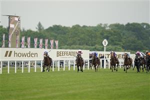 ASCOT, ENGLAND - JUNE 19: Oisin Murphy riding Foxes Tales (L) win The Golden Gates Stakes on Day Five of the Royal Ascot Meeting at Ascot Racecourse on June 19, 2021 in Ascot, England. A total of twelve thousand racegoers made up of owners and the public are permitted to attend the meeting due to it being an Events Research Programme (ERP) set up by the Government due to the Coronavirus pandemic. (Photo by Alan Crowhurst/Getty Images)