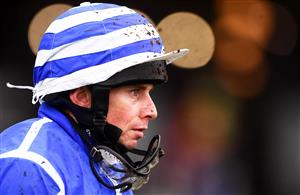 ASCOT, ENGLAND - JUNE 19: Jockey Ryan Moore looks on on Day Five of the Royal Ascot Meeting at Ascot Racecourse on June 19, 2021 in Ascot, England. A total of twelve thousand racegoers made up of Owners and the Public are permitted to attend the meeting due to it being an Events Research Programme (ERP) set up by the government due to the Coronavirus Pandemic. (Photo by Harry Trump/Getty Images) (Photo by Harry Trump/Getty Images)