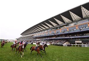 ASCOT, ENGLAND - JUNE 19: Shane Kelly on board Rohaan (C) on their way to winning the Wokingham Stakes on Day Five of the Royal Ascot Meeting at Ascot Racecourse on June 19, 2021 in Ascot, England. A total of twelve thousand racegoers made up of Owners and the Public are permitted to attend the meeting due to it being an Events Research Programme (ERP) set up by the government due to the Coronavirus Pandemic. (Photo by Harry Trump/Getty Images) (Photo by Harry Trump/Getty Images)