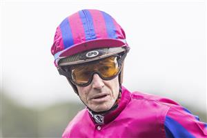 SYDNEY, AUSTRALIA - JUNE 19: Mathew Cahill on Catanzaro returns to scale after winning race 3 the Tab Highway Class 3 Handicap during Sydney Racing at Rosehill Gardens on June 19, 2021 in Sydney, Australia. (Photo by Jenny Evans/Getty Images)