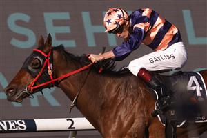 SYDNEY, AUSTRALIA - JUNE 26: Regan Bayliss on Brutality wins race 7 the Keith Free OAM Handicap during Sydney Racing at Rosehill Gardens on June 26, 2021 in Sydney, Australia. (Photo by Mark Evans/Getty Images)