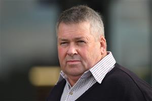 MELBOURNE, AUSTRALIA - JUNE 30: Trainer Pat Carey is seen after Crestani won race 1, Clanbrooke Racing Handicap during Melbourne Racing at Sandown Lakeside on June 30, 2021 in Melbourne, Australia. (Photo by Vince Caligiuri/Getty Images)