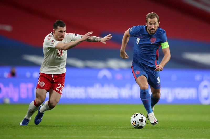 harry kane england denmark