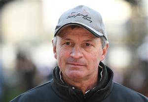 MELBOURNE, AUSTRALIA - JULY 03: Enver Jusufovic is seen after Lindhout won Race 9, the Tcl Leilani Series Final, during Melbourne Racing at Flemington Racecourse on July 03, 2021 in Melbourne, Australia. (Photo by Vince Caligiuri/Getty Images)