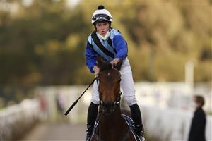 SYDNEY, AUSTRALIA - JULY 03: Josh Parr on Steely returns to scale after winning race 9 the Elite Sand & Soil Handicap during Sydney Racing at Rosehill Gardens on July 03, 2021 in Sydney, Australia. (Photo by Mark Evans/Getty Images)
