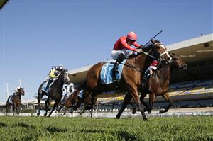 SYDNEY, AUSTRALIA - JULY 03: Tommy Berry on Tycoonist wins race 1 the Cleanaway Handicap during Sydney Racing at Rosehill Gardens on July 03, 2021 in Sydney, Australia. (Photo by Mark Evans/Getty Images)