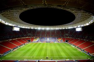 BRASILIA, BRAZIL - JULY 06: General view of Mane Garrincha Stadium before a semi-final match of Copa America Brazil 2021 between Argentina and Colombia on July 06, 2021 in Brasilia, Brazil. (Getty Images)
