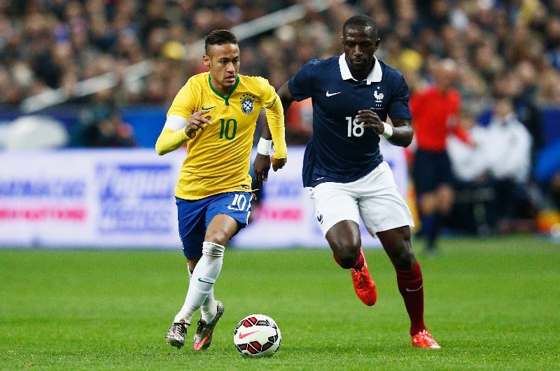 France Brazil football march 2015