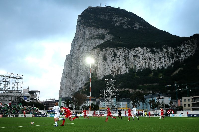 Victoria Stadium view Gibraltar