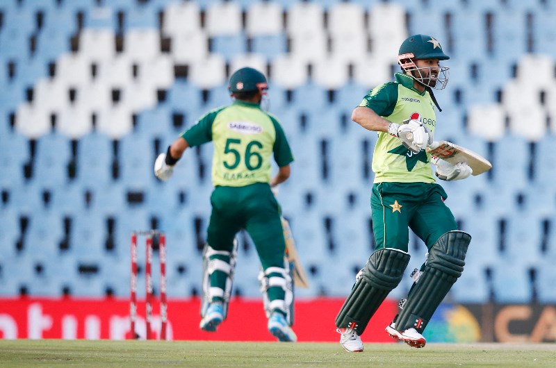 Babar Azam and Mohammad Rizwan