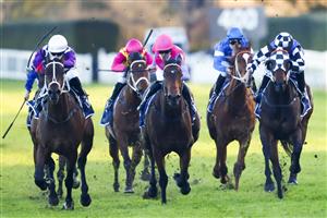 SYDNEY, AUSTRALIA - JULY 17: Kathy O'Hara on Vitesse wins race 9 the Tax Today Handicap during Sydney Racing at Royal Randwick Racecourse on July 17, 2021 in Sydney, Australia. (Getty)