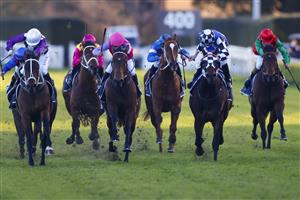 SYDNEY, AUSTRALIA - JULY 17: Kathy O'Hara on Vitesse wins race 9 the Tax Today Handicap during Sydney Racing at Royal Randwick Racecourse on July 17, 2021 in Sydney, Australia. (Getty)