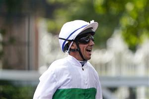 ASCOT, ENGLAND - JULY 23: Frankie Dettori poses at Ascot Racecourse on July 23, 2021 in Ascot, England. (Photo by Alan Crowhurst/Getty Images)