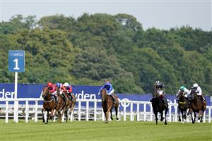 ASCOT, ENGLAND - JULY 23: Oisin Murphy riding Dreamloper (L) win The British Racecourses Join Sunflower Lanyard Scheme Valiant Stakes at Ascot Racecourse on July 23, 2021 in Ascot, England. (Photo by Alan Crowhurst/Getty Images)