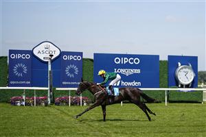 ASCOT, ENGLAND - JULY 23: Pat Cosgrave riding Destiny Queen win The John Guest Racing British EBF Fillies' Novice Stakes at Ascot Racecourse on July 23, 2021 in Ascot, England. (Photo by Alan Crowhurst/Getty Images)