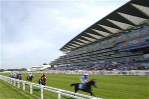 ASCOT, ENGLAND - JULY 23: William Buick riding Speedo Boy (orange) on their way to winning The John Guest Racing Brown Jack Handicap at Ascot Racecourse on July 23, 2021 in Ascot, England. (Photo by Alan Crowhurst/Getty Images)