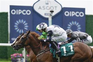 ASCOT, ENGLAND - JULY 24: Ray Dawson riding Zain Claudette (nearest) get up late to win The Princess Margaret Keeneland Stakes at Ascot Racecourse on July 24, 2021 in Ascot, England. (Photo by Alan Crowhurst/Getty Images)