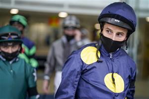 ASCOT, ENGLAND - JULY 24: William Buick leaves the weighing room at Ascot Racecourse on July 24, 2021 in Ascot, England. (Photo by Alan Crowhurst/Getty Images)