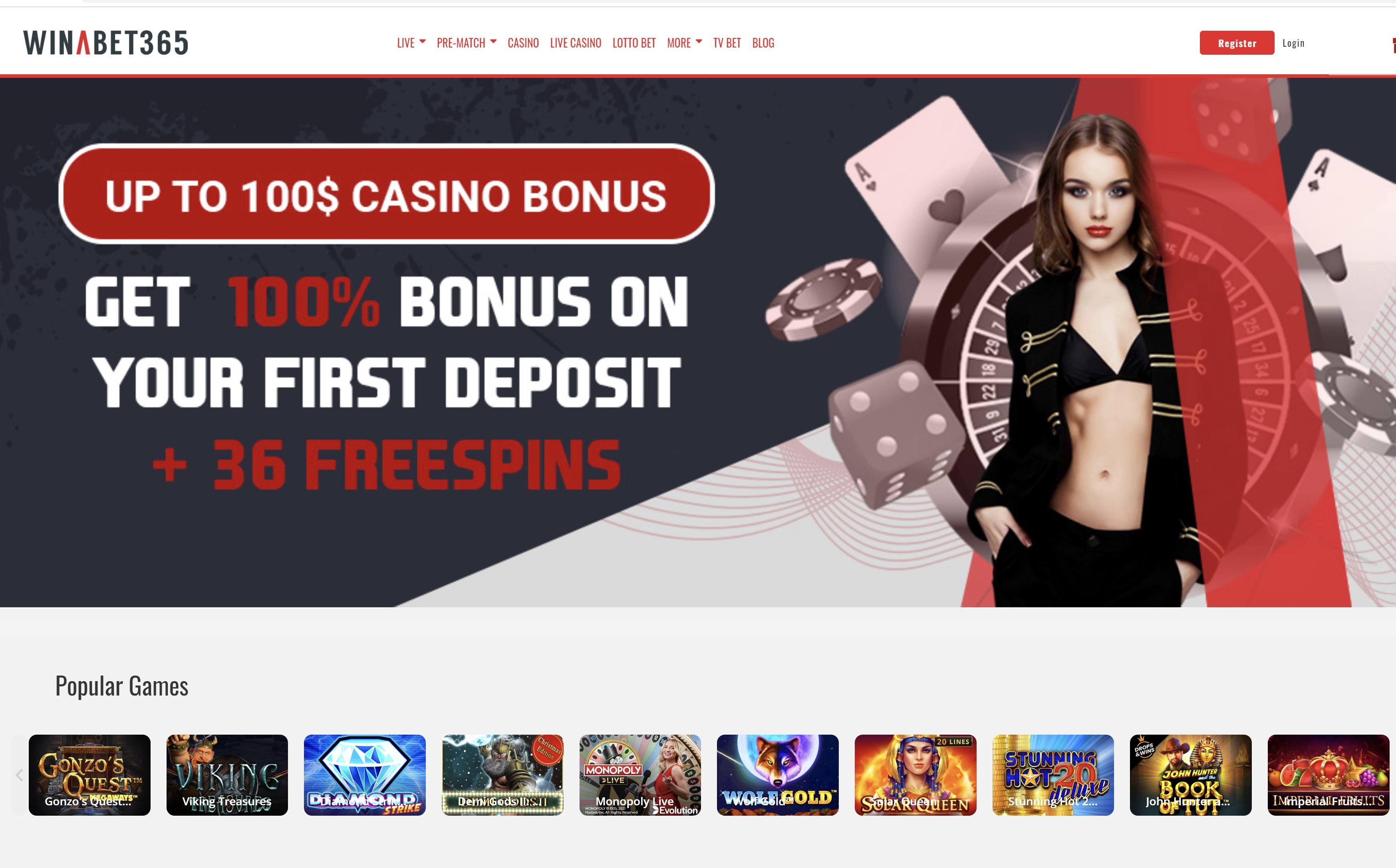 Winabet365 casino