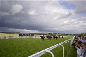 CHICHESTER, ENGLAND - JULY 30: William Buick riding Suesa win The King George Qatar Stakes during the Qatar Goodwood Festival at Goodwood Racecourse on July 30, 2021 in Chichester, England. (Photo by Alan Crowhurst/Getty Images)