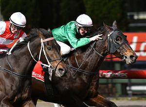 MELBOURNE, AUSTRALIA - JULY 31: Alana Kelly riding Imperial Lad winning Race 9, the Ladbroke It Handicap during Melbourne Racing at Moonee Valley Racecourse on July 31, 2021 in Melbourne, Australia. (Photo by Vince Caligiuri/Getty Images)