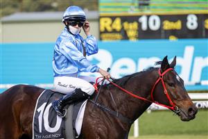 SYDNEY, AUSTRALIA - JULY 31: Rachel King on Silent Agenda returns to scale after winning
race 4 The Agency Real Estate Handicap during Sydney Racing at Royal Randwick Racecourse on July 31, 2021 in Sydney, Australia. (Photo by Mark Evans/Getty Images)