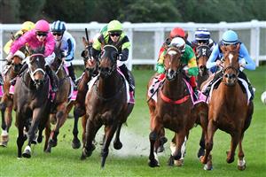 MELBOURNE, AUSTRALIA - JULY 31: Dean Yendall riding So You Assume (white cap) winning race 6, the Victorian Wakeful Club Lady Of Racing during Melbourne Racing at Moonee Valley Racecourse on July 31, 2021 in Melbourne, Australia. (Photo by Vince Caligiuri/Getty Images)