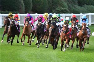 MELBOURNE, AUSTRALIA - JULY 31: Dean Yendall riding So You Assume (white cap) winning race 6, the Victorian Wakeful Club Lady Of Racing during Melbourne Racing at Moonee Valley Racecourse on July 31, 2021 in Melbourne, Australia. (Photo by Vince Caligiuri/Getty Images)