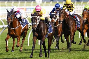 SYDNEY, AUSTRALIA - JULY 31: James McDonald on So Wicked wins race 3 the Atc Thanks Frontline Workers Handicap during Sydney Racing at Royal Randwick Racecourse on July 31, 2021 in Sydney, Australia. (Photo by Mark Evans/Getty Images)