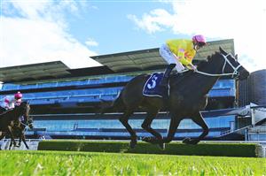 SYDNEY, AUSTRALIA - JULY 31: James McDonald on So Wicked wins race 3 the Atc Thanks Frontline Workers Handicap during Sydney Racing at Royal Randwick Racecourse on July 31, 2021 in Sydney, Australia. (Photo by Mark Evans/Getty Images)