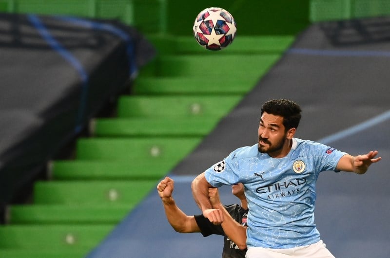 Ilkay Gundogan uefa city