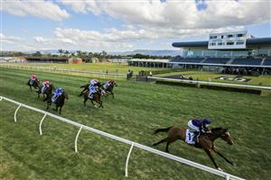 KEMBLA, AUSTRALIA - AUGUST 14: Joshua Parr on Big Parade wins race 2 the Ranvet Handicap during Sydney Racing at Kembla Grange on August 14, 2021 in Kembla, Australia. (Photo by Mark Evans/Getty Images)