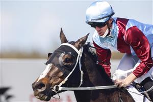 KEMBLA, AUSTRALIA - AUGUST 14: Jason Collett on Laure me in wins race 3 the Drinkwise Premier's Cup Prelude during Sydney Racing at Kembla Grange on August 14. (Getty)