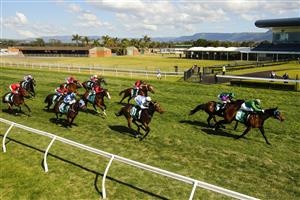 KEMBLA, AUSTRALIA - AUGUST 14: Kathy O'Hara wins Race 1, the TAB Highway Class 3 Handicap during Sydney racing at Kembla Grange on August 14. (Getty)