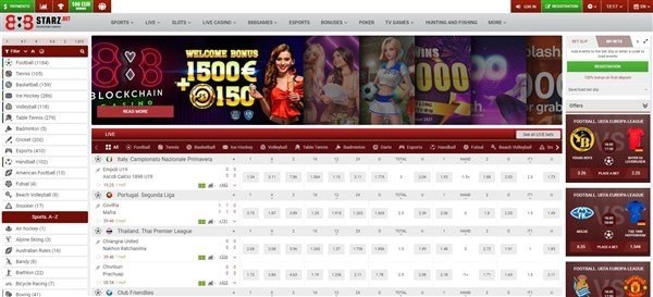 888Starz Home Page