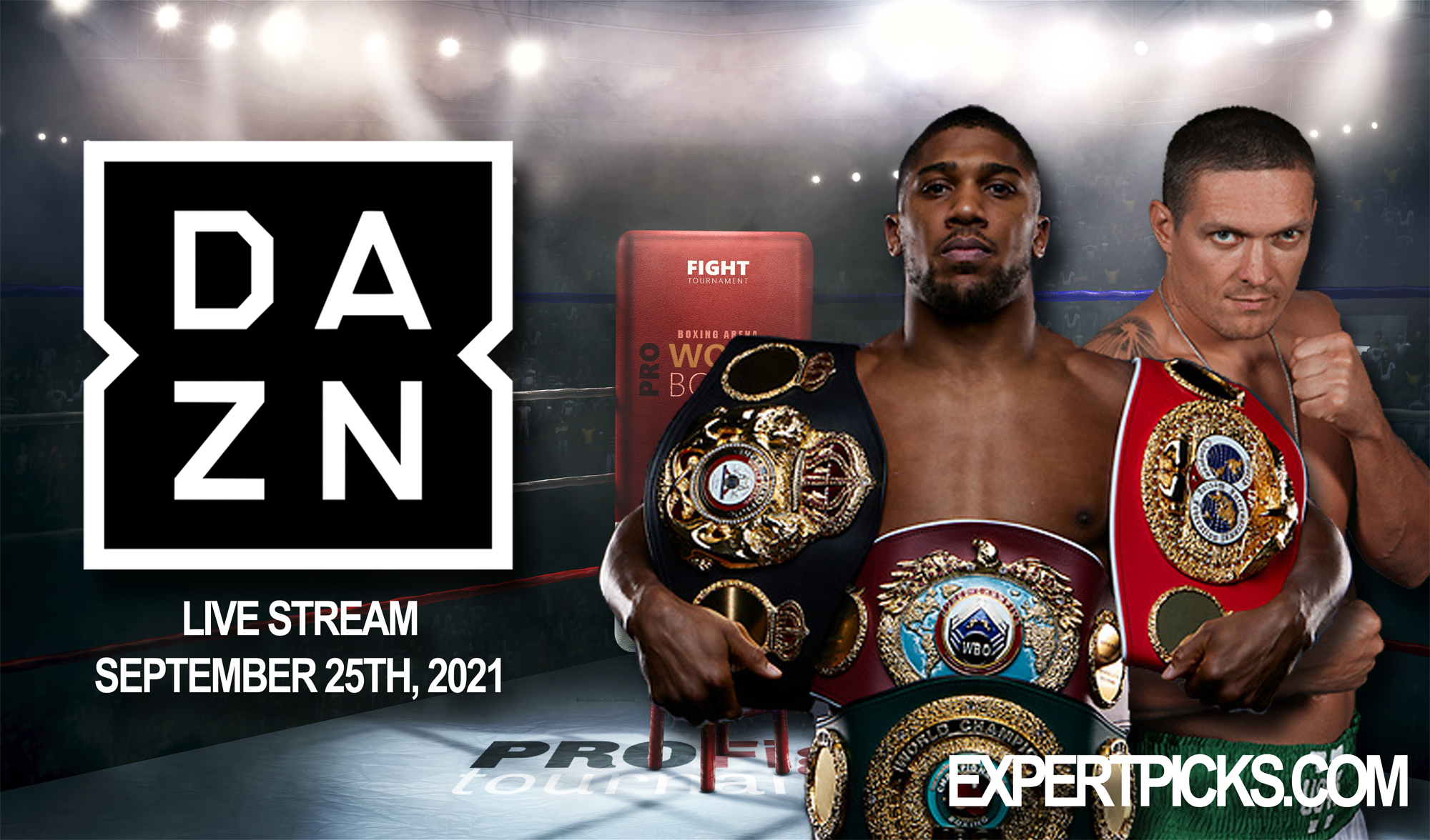 dazn anthony joshua oleksandr usyk