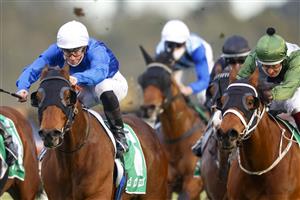 KEMBLA GRANGE, AUSTRALIA - AUGUST 28: James McDonald on Andermatt wins race 9 the Atc's Most Winning Owner Godolphin Handicap during Sydney Racing at Kembla Grange Racecourse on August 28, 2021 in Kembla Grange, Australia. (Getty)
