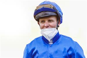 KEMBLA GRANGE, AUSTRALIA - AUGUST 28: Kerrin McEvoy on Kordia returns to scale after winning race 10 the ATC Thank You Owners Handicap during Sydney Racing at Kembla Grange Racecourse on August 28, 2021 in Kembla Grange, Australia. (Photo by Mark Evans/Getty Images)