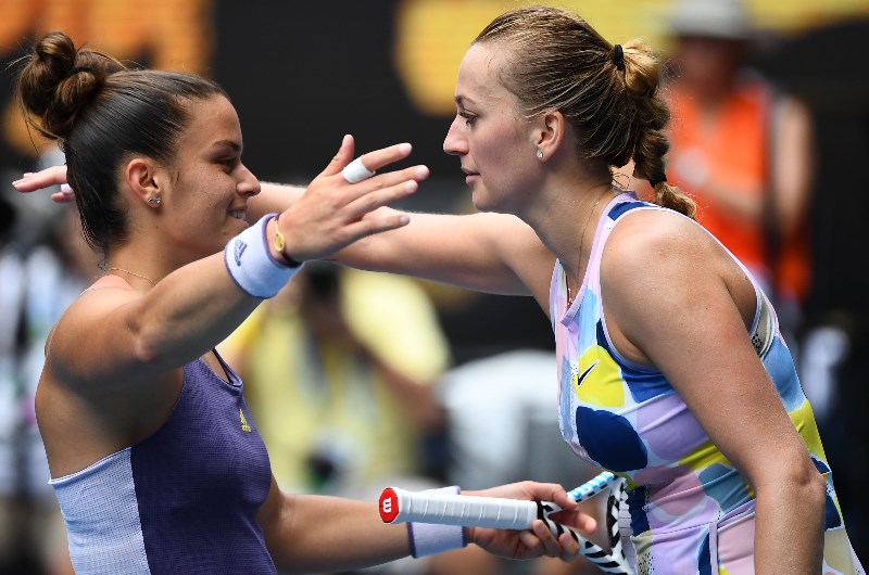 Petra Kvitova Maria Sakkari