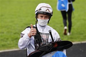 SYDNEY, AUSTRALIA - SEPTEMBER 04: Brock Ryan on Jamaea returns to scale after winning race 6 the Darley Furious Stakes during Sydney Racing at Royal Randwick Racecourse on September 04, 2021 in Sydney, Australia. (Photo by Mark Evans/Getty Images)