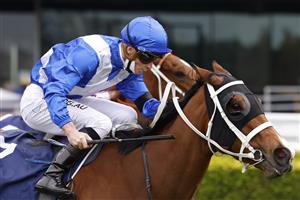 SYDNEY, AUSTRALIA - SEPTEMBER 04: James McDonald on Selburose wins race 2 the Vale Nini Vascotto during Sydney Racing at Royal Randwick Racecourse on September 04, 2021 in Sydney, Australia. (Photo by Mark Evans/Getty Images)