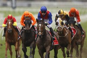 SYDNEY, AUSTRALIA - SEPTEMBER 04: James McDonald on Zaaki wins race 7 the Fujitsu General Tramway Stakes during Sydney Racing at Royal Randwick Racecourse on September 04, 2021 in Sydney, Australia. (Photo by Mark Evans/Getty Images)