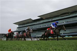 SYDNEY, AUSTRALIA - SEPTEMBER 04: James McDonald on Zaaki wins race 7 the Fujitsu General Tramway Stakes during Sydney Racing at Royal Randwick Racecourse on September 04, 2021 in Sydney, Australia. (Photo by Mark Evans/Getty Images)