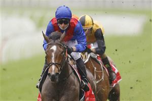 SYDNEY, AUSTRALIA - SEPTEMBER 04: James McDonald on Zaaki wins race 7 the Fujitsu General Tramway Stakes during Sydney Racing at Royal Randwick Racecourse on September 04, 2021 in Sydney, Australia. (Photo by Mark Evans/Getty Images)